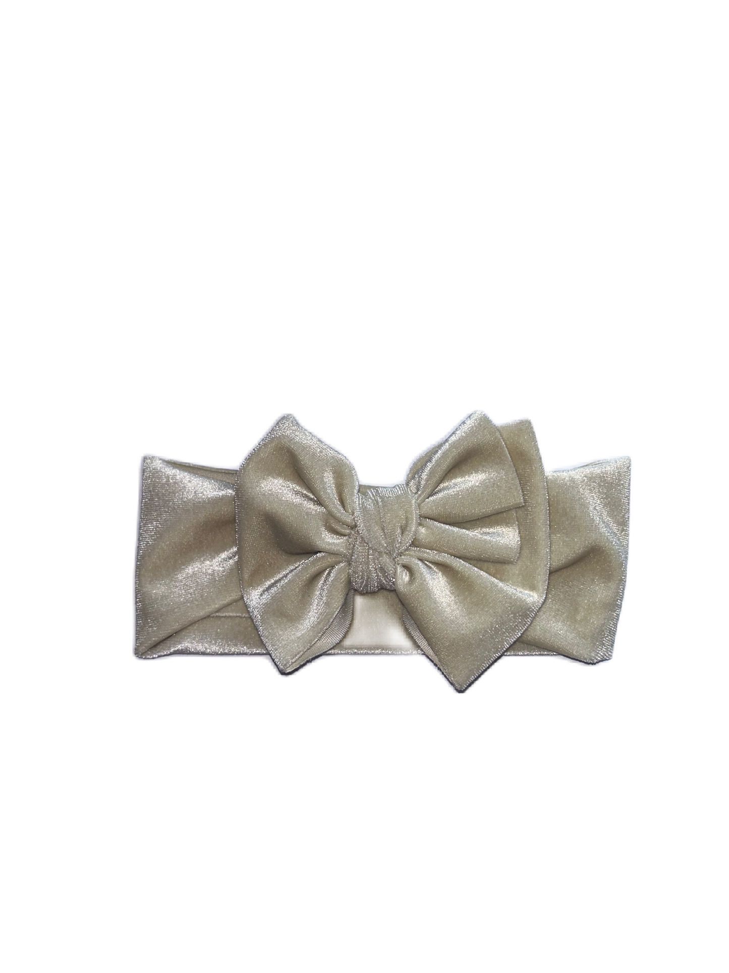 Haarband Velvet Creme