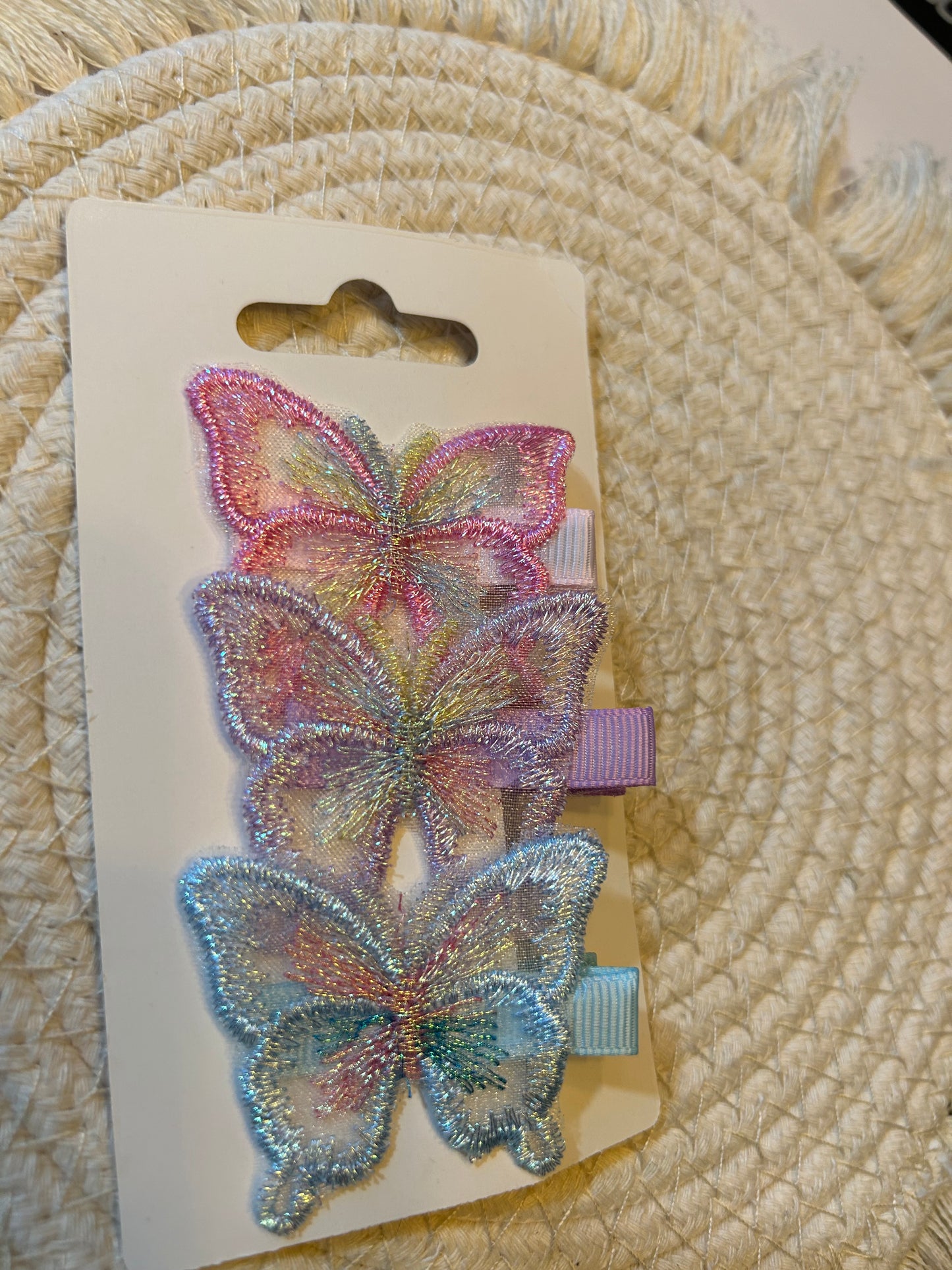 Vlinder Set Glitter 2