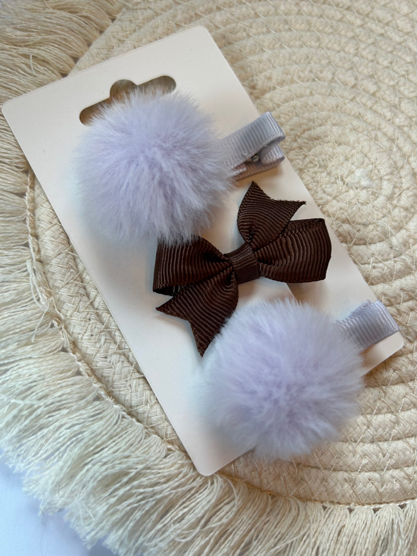Lila Poms & Bruine Strik
