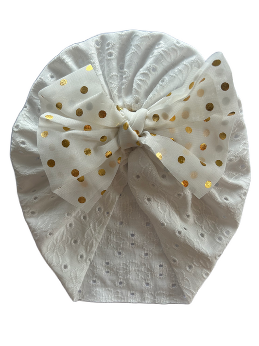 Bohemian Strik Wit Met Dots