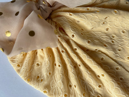 Bohemian Strik Mutsje Geel