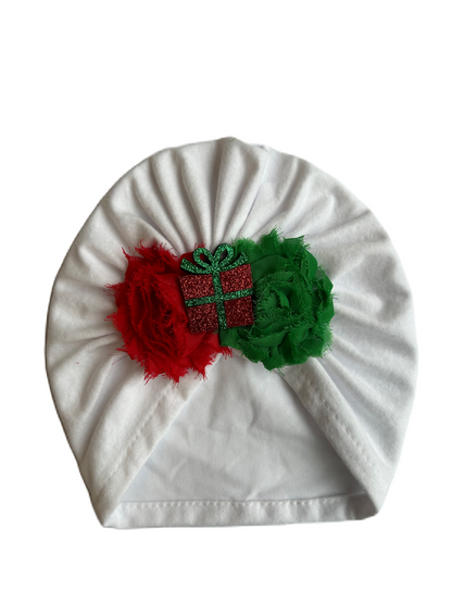 Baby muts cadeau wit