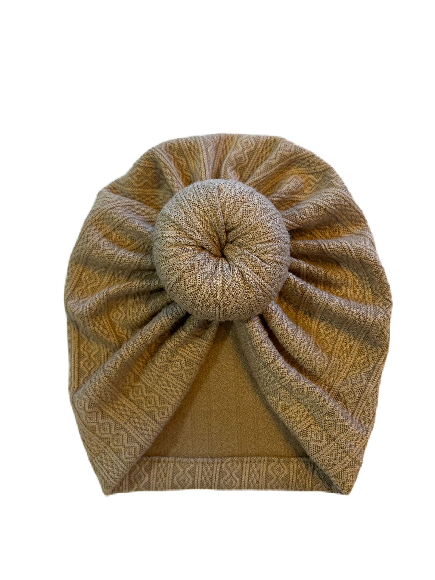 Dot mutsje taupe