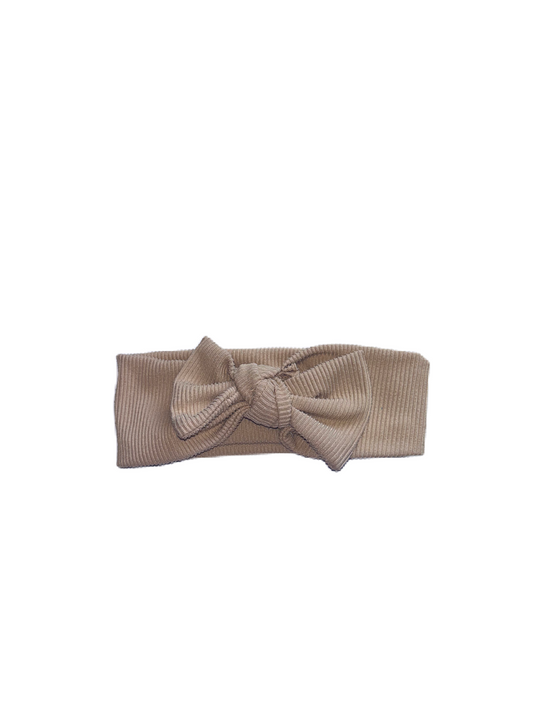 Haarband Ribbel Caramel