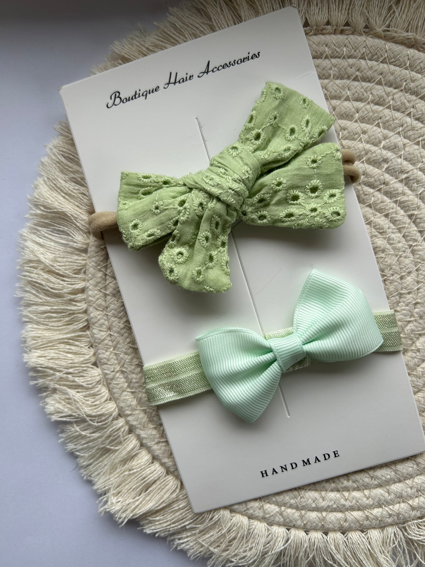 Groene Strikken Set
