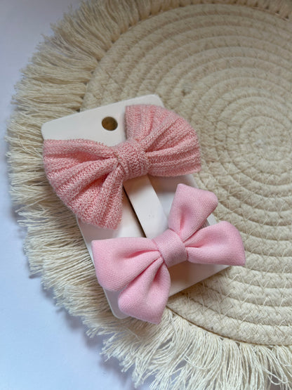 Pink Strikken Setje Telina