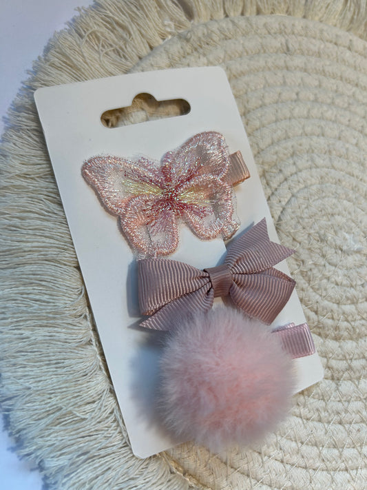 Klemmetjes Pink Butterfly