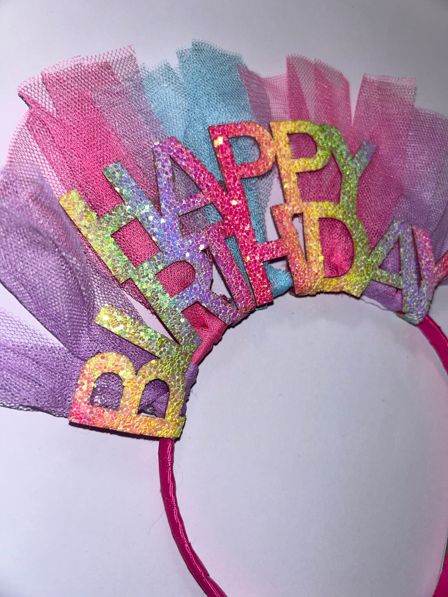 Diadeem Unicorn Kleuren Birthday Girl