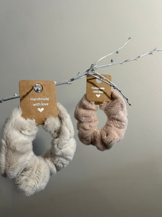 Scrunchies Elastieken Setje Fluffy Fia