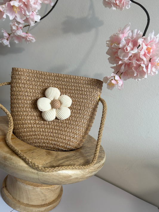 Tasje Bloem Caramel