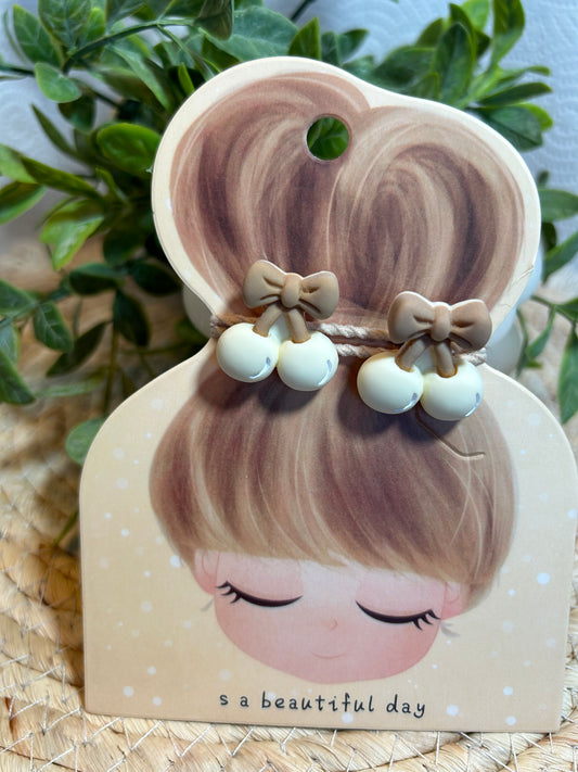 Baby Haarelastiekjes Cherry-linn